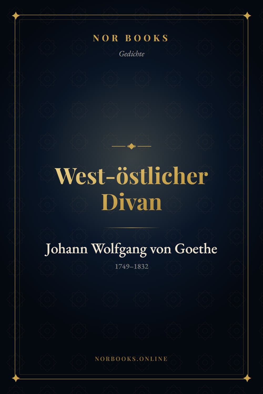 West-östlicher Divan
