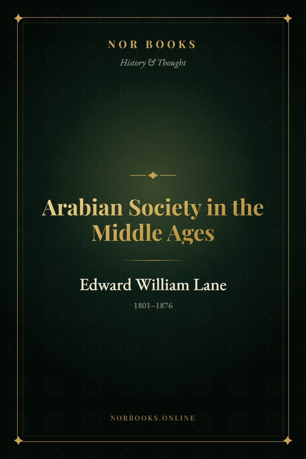 Arabian Society in the Middle Ages