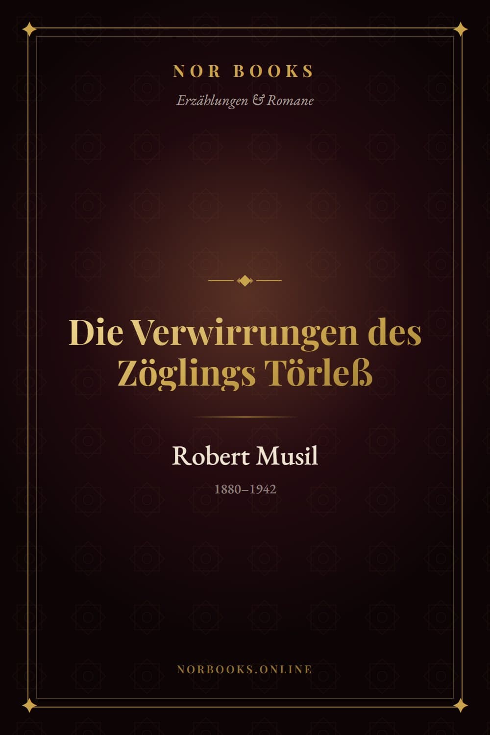 Die Verwirrungen des Zöglings Törleß