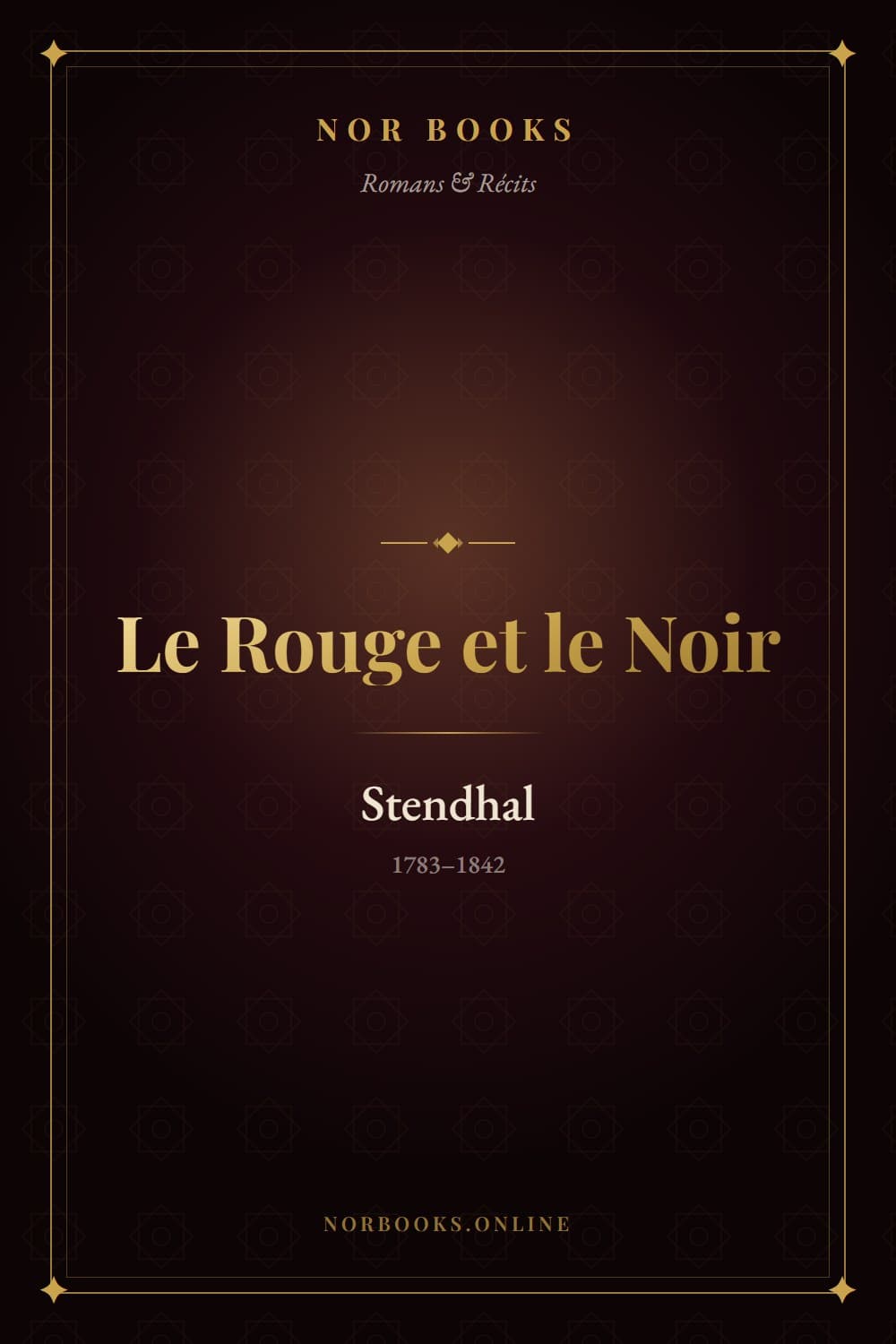 Le Rouge et le Noir