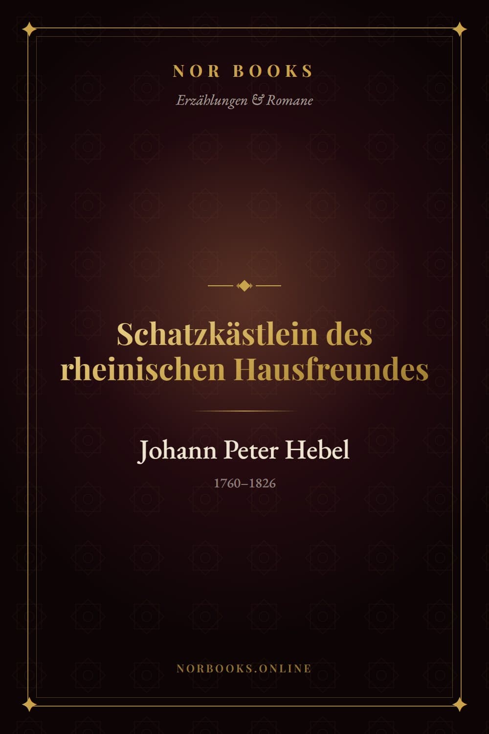 Schatzkästlein des rheinischen Hausfreundes